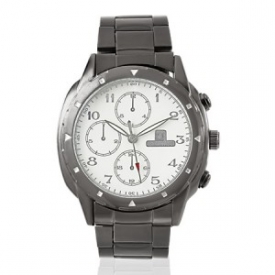 Designové ocelové hodinky - 43205